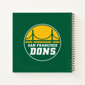 San Francisco Dons Notitieboek (Achterkant)