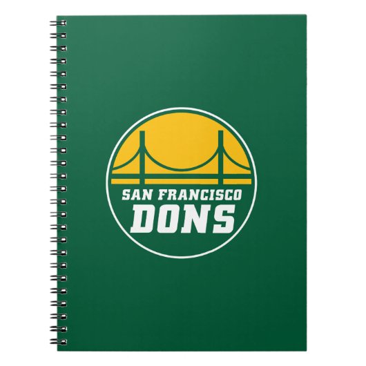 San Francisco Dons Notitieboek (Voorkant)