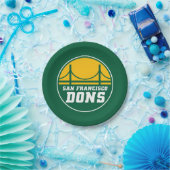 San Francisco Dons Papieren Bordje (Feest)