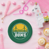 San Francisco Dons Papieren Bordje (Feest)