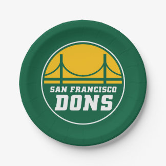 San Francisco Dons Papieren Bordje