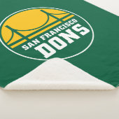 San Francisco Dons Sherpa Deken (3/4)