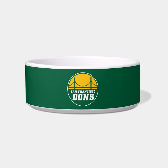 San Francisco Dons Voerbakje (Voorkant)