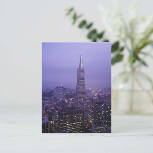 San Francisco Downtown Briefkaart (Staand voorkant)