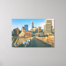 San Francisco Downtown Canvas Afdruk