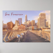 San Francisco Downtown Poster (Voorkant)