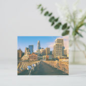 San Francisco Downtown Skyline Briefkaart (Staand voorkant)