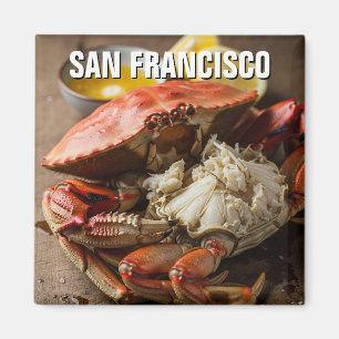 San Francisco Dungeness Crab Magneet