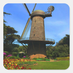 San Francisco Dutch Windmill #4 Sticker