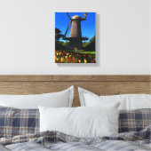 San Francisco Dutch Windmill #5 Canvas Print (Insitu (Slaapkamer))