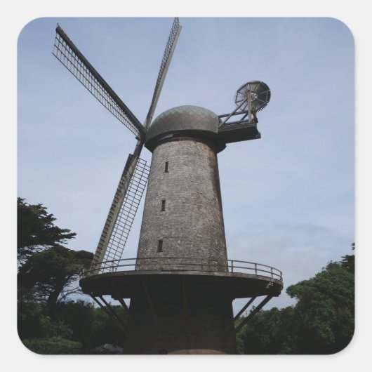 San Francisco Dutch Windmill Stickers (Voorkant)