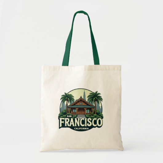 San Francisco, een mix van Natuur en architectuur Tote Bag (Voorkant)