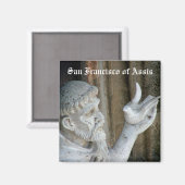 San Francisco en de duif Magneet (Voorkant / Achterkant)
