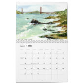 San Francisco en de Golden Gate Kalender (Mar 2026)
