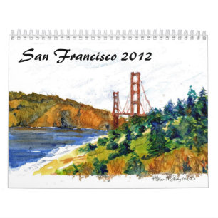San Francisco en de Golden Gate Kalender