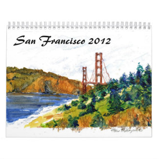 San Francisco en de Golden Gate Kalender
