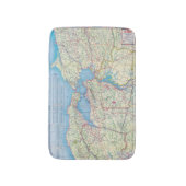 San Francisco en omgeving Badmat (Voorkant Verticaal)