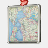 San Francisco en omgeving Metalen Ornament (Links)