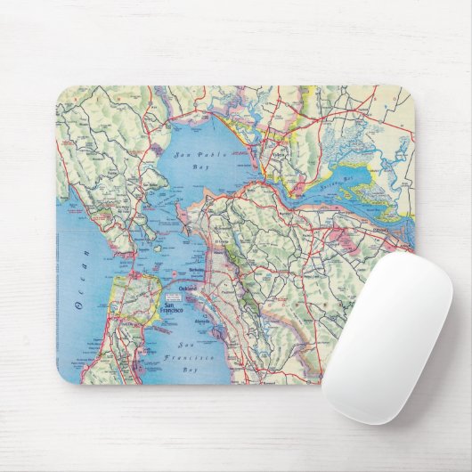 San Francisco en omgeving Muismat (Met muis)