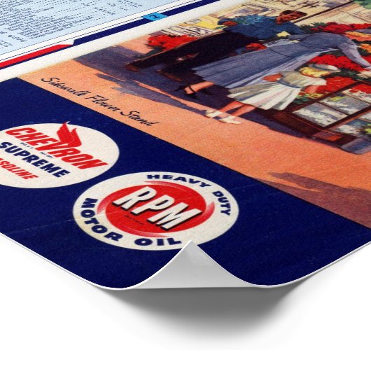 San Francisco en omgeving Poster (Hoek)