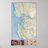 San Francisco en omgeving Poster (Voorkant)