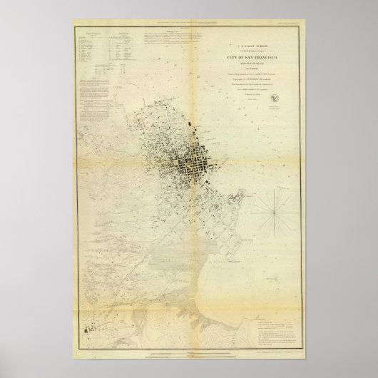 San Francisco en omgeving Poster (Voorkant)