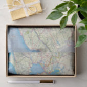 San Francisco en omgeving Tissuepapier (Geschenk)