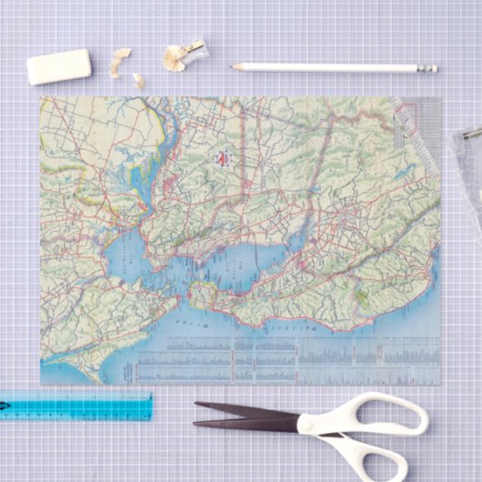 San Francisco en omgeving Tissuepapier (Craft)