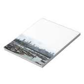 San Francisco en Pier 39 Zee Lions City Skyline Notitieblok (Linkerzijde)