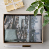 San Francisco en Pier 39 Zee Lions City Skyline Tissuepapier (Geschenk)