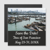 San Francisco en Pier 39 Zee Lons sparen de Datum (Voorkant / Achterkant)