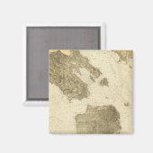 San Francisco Entrance, Californië 2 Magneet (Voorkant / Achterkant)