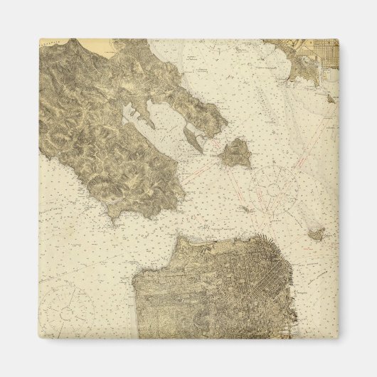 San Francisco Entrance, Californië 2 Magneet (Voorkant)