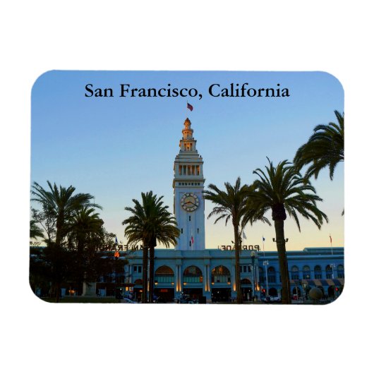 San Francisco Ferry Building #11 Magnet Magneet (Horizontaal)
