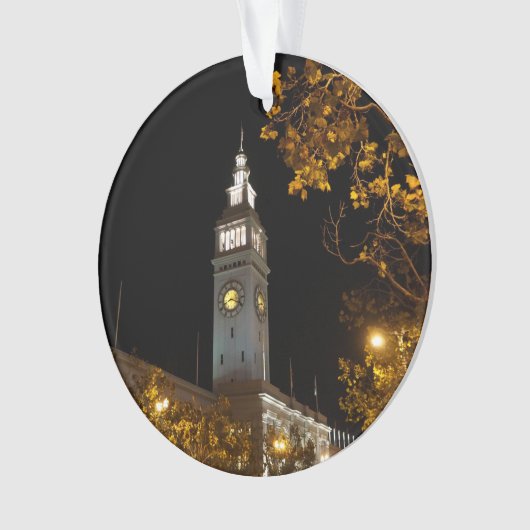 San Francisco Ferry Building #13 Ornament (voorkant)