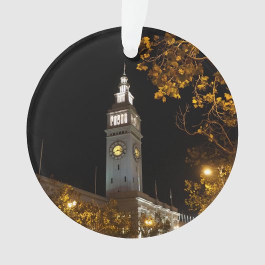 San Francisco Ferry Building #13 Ornament (voorkant)