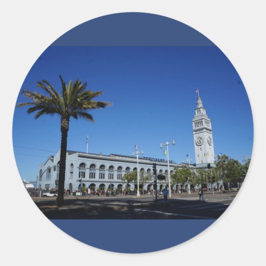 San Francisco Ferry Building #2 Stickers (Voorkant)