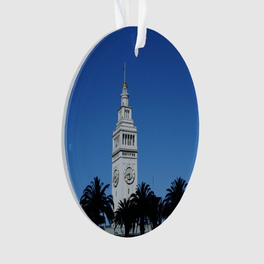 San Francisco Ferry Building #4 Ornament (voorkant)