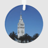 San Francisco Ferry Building #4 Ornament (achterkant)
