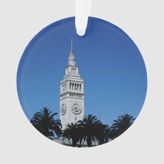 San Francisco Ferry Building #4 Ornament (voorkant)