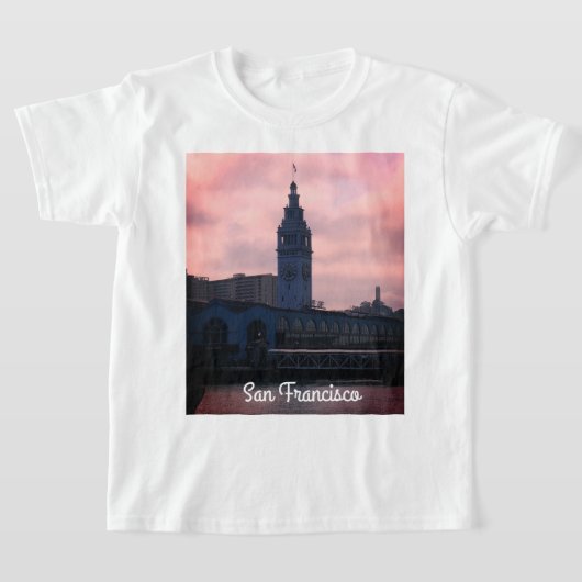 San Francisco Ferry Building #8-2 T-shirt (Laagn)