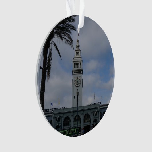 San Francisco Ferry Building #9 Ornament (voorkant)