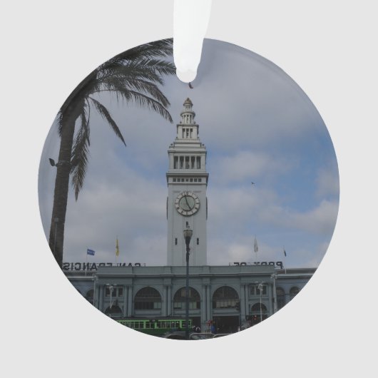 San Francisco Ferry Building #9 Ornament (voorkant)