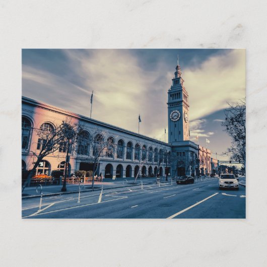 San Francisco Ferry Building Briefkaart (Voorkant)