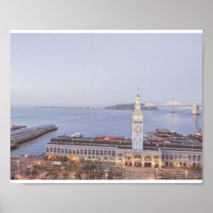 San Francisco Ferry Building Poster