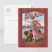 San Francisco Festival 1910 Briefkaart (Voorkant / Achterkant)
