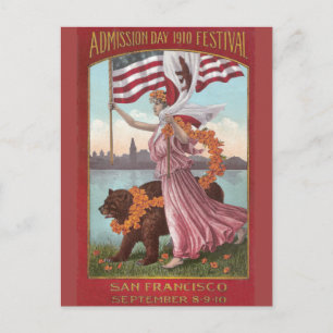 San Francisco Festival 1910 Briefkaart