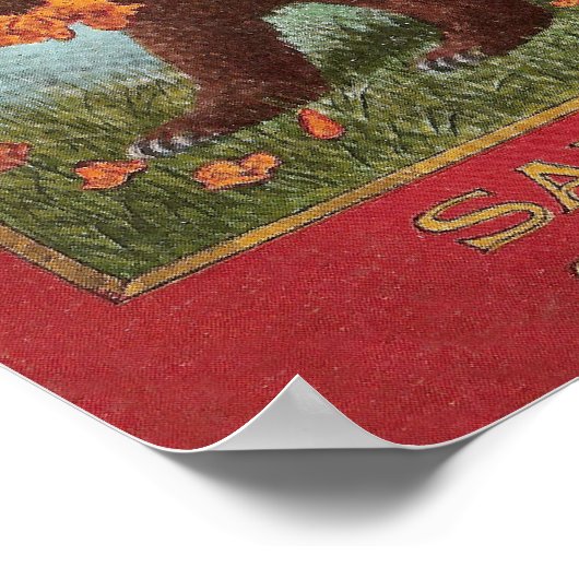 San Francisco Festival van 1910 Poster (Hoek)