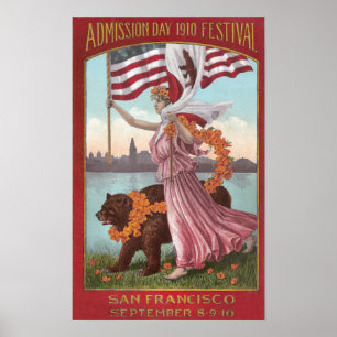 San Francisco Festival van 1910 Poster