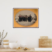 San Francisco Fire Brigade op Meiggs Wharf (40090) Poster (Keuken)